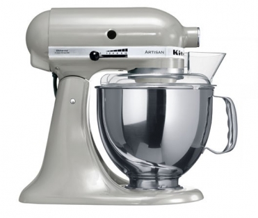 Миксер планетарный Kitchenaid хромовый металлик