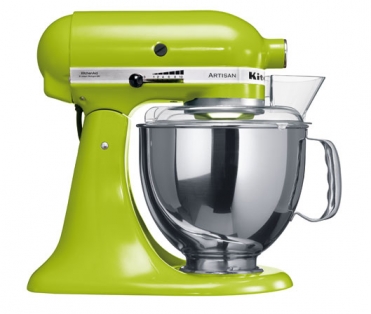 Миксер планетарный Kitchenaid зеленое яблоко