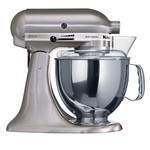 Миксер планетарный Kitchenaid матовый никель